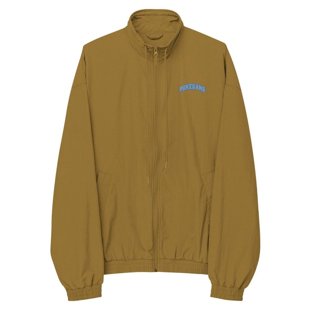 PokeGang Unisex Olive Oil Long Sleeve Full Zipped Inside 1963 Tracksuit Jacket